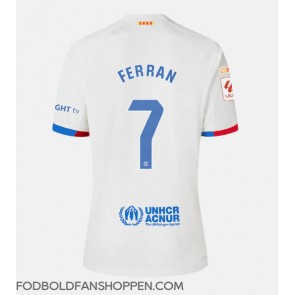 Barcelona Ferran Torres #7 Udebanetrøje 2023-24 Kortærmet